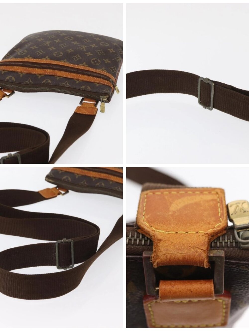 LOUIS VUITTON Monogram Pochette Bosphore Shoulder Bag M40044 LV Auth 161957 - Picture 16 of 16